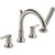 Delta Trinsic Stainless Steel Finish Tub Faucet with Valve and Hand Shower D874V