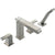 Delta Arzo Stainless Steel Finish Roman Tub Faucet with Handshower Trim 352505