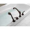 Delta Addison Venetian Bronze Roman Tub Faucet with Hand Shower and Valve D884V