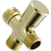 Delta 3-Way Shower Arm Diverter in Polished Brass 561342