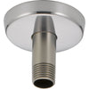 Delta Stainless Steel Finish 3" Short Ceiling Mount Shower Arm and Flange 561379