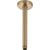 Delta Ceiling-Mount Shower Arm and Flange in Champagne Bronze 617395