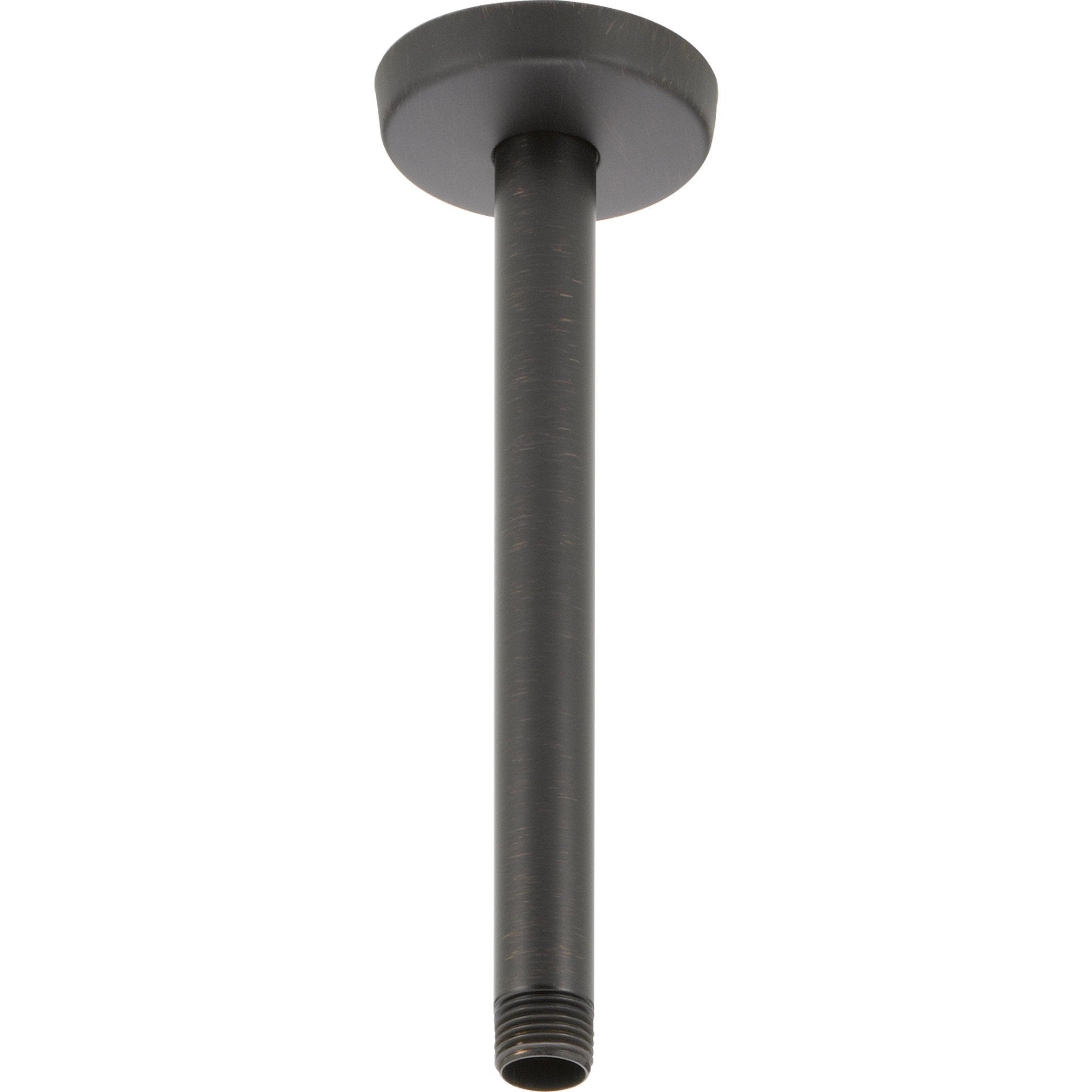 Delta 9 in. Ceiling-Mount Shower Arm and Flange in Venetian Bronze 561383