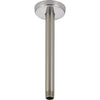 Delta 9 in. Ceiling-Mount Shower Arm and Flange in Stainless Steel Finish 561384